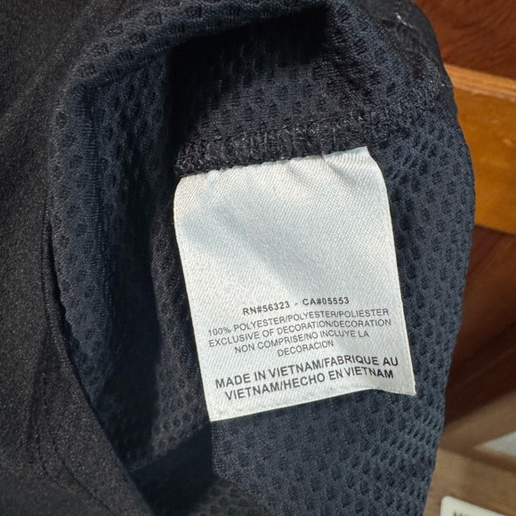 Nike Black Quarter-Zip Pullover with University of Northern Iowa (UNI) Logo - Picture 6 of 6